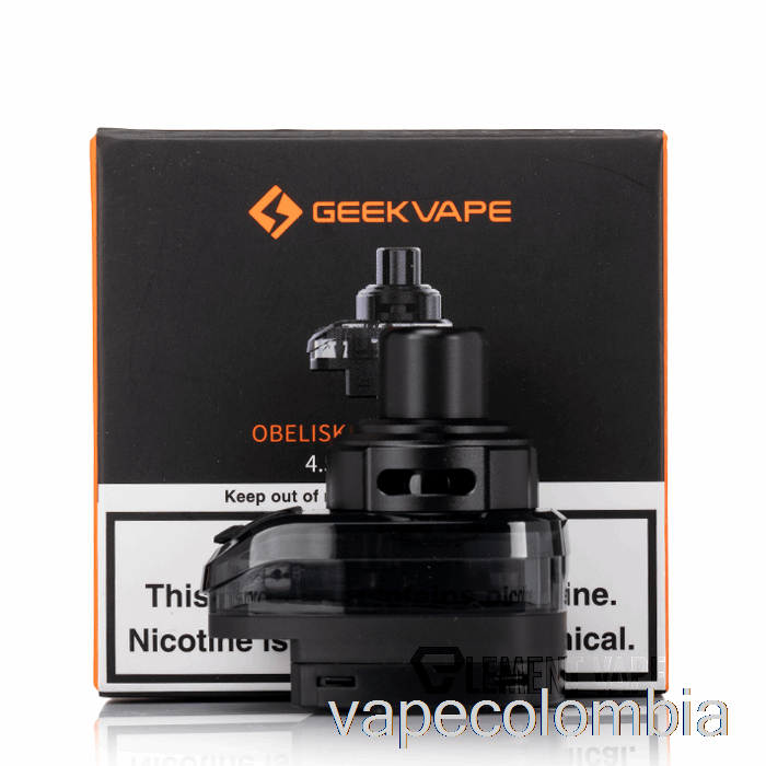 Vape Kit Completo Geek Vape Obelisco 65 Cápsulas De Repuesto 4.5ml Obelisco 65 Cápsulas